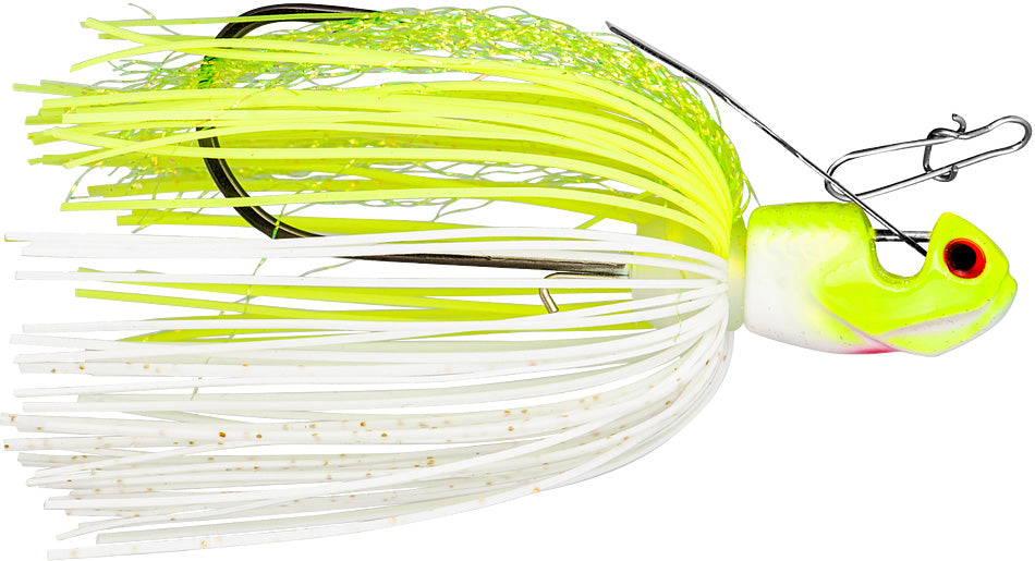 Booyah Melee Jig - 1/2 oz - White Chartreuse