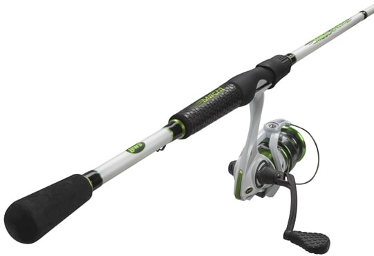 Lews Fishing Mach 1 Speed Spin Combo 6'9, 6.2:1 Gear Ratio, 9+1