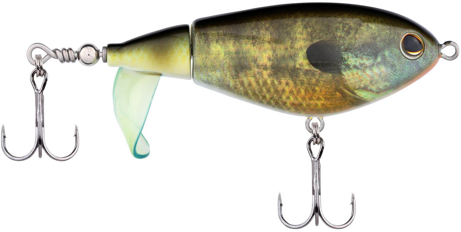 berkeley water dog fishing lure Dough Rider Citrus Shad / 1/4 oz Rust Fusion 19 treble hooks Berkley Choppo - 90 -