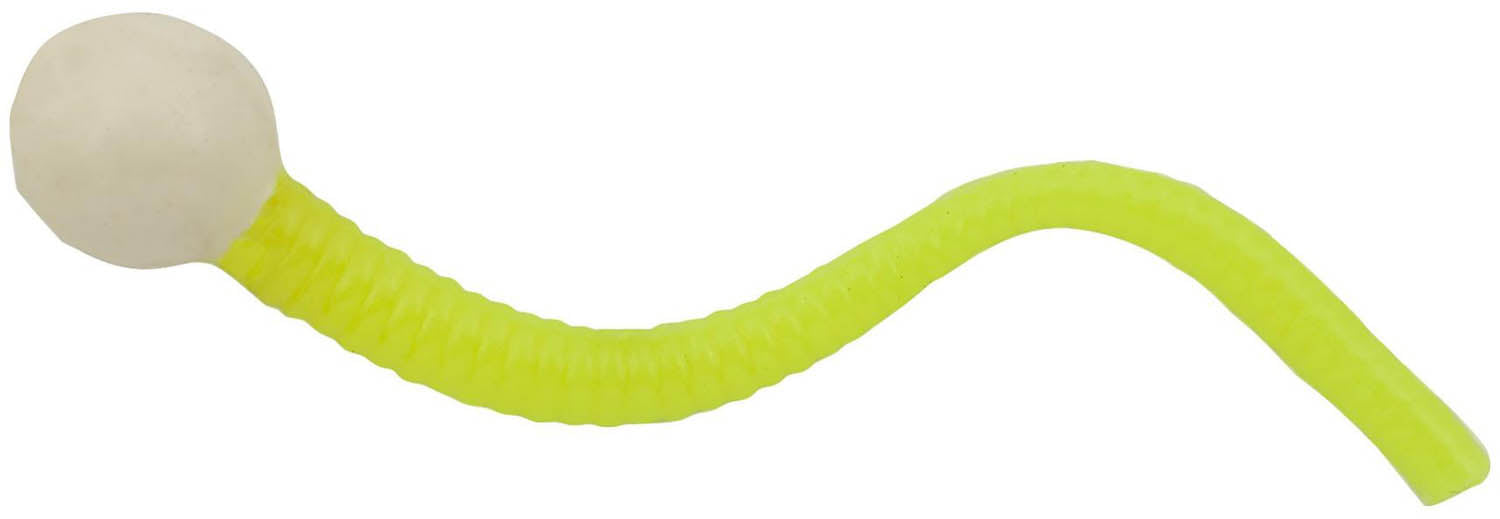 Berkley Powerbait Floating Mice Tails Chartreuse/Fluorescent
