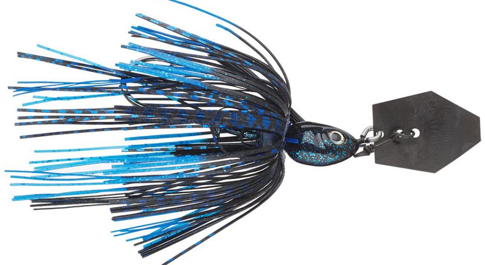 Z Man Project Z Weedless Chatterbait 3/8 Black Blue — Discount