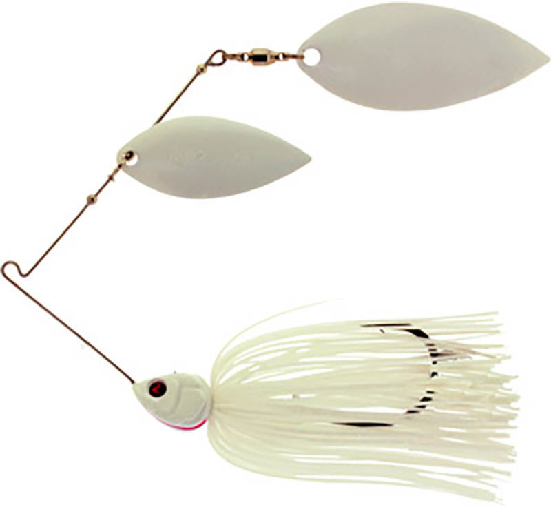 River2Sea Ish Monroe Bling Double Willow Spinnerbait 1/2 oz. Iced