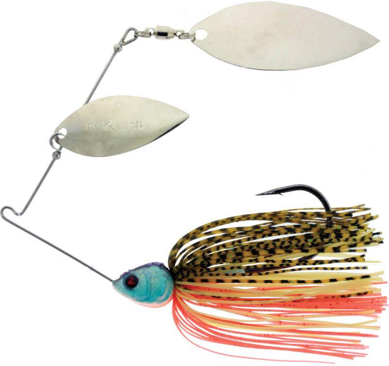 River2Sea Ish Monroe Bling Double Willow Spinnerbait 1/2 Oz. Bass