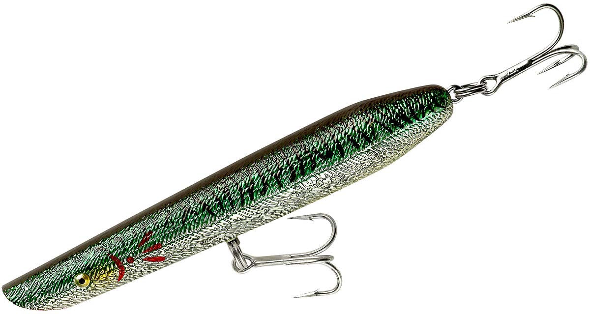 Cotton Cordell 4.5 Pencil Popper Rattling Topwater Fishing Lure