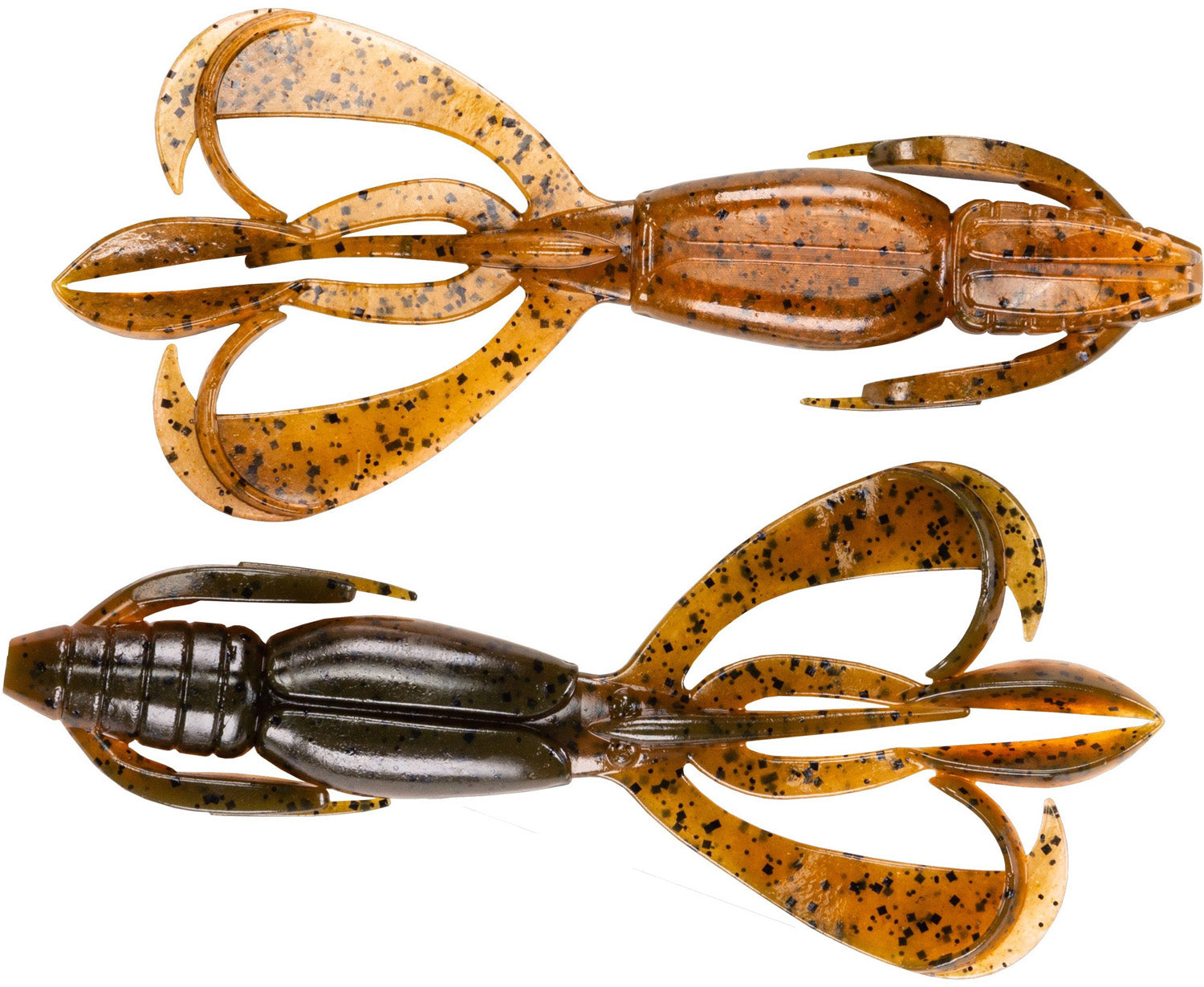 Keitech Crazy Flapper Brown Purple Flk 2.8