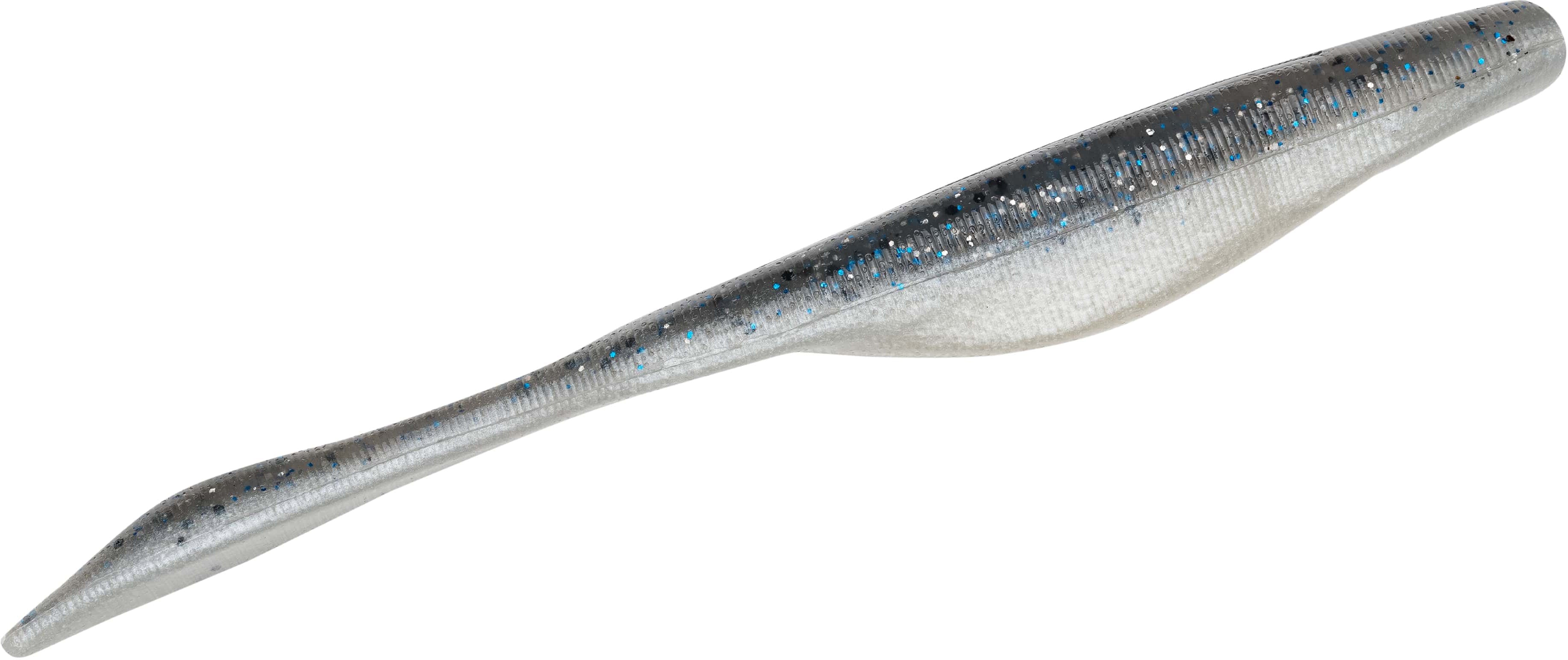 Strike King Caffeine Shad Smokey Shad; 5 in Strike King Caffeine Shad Smokey Shad; 5 in