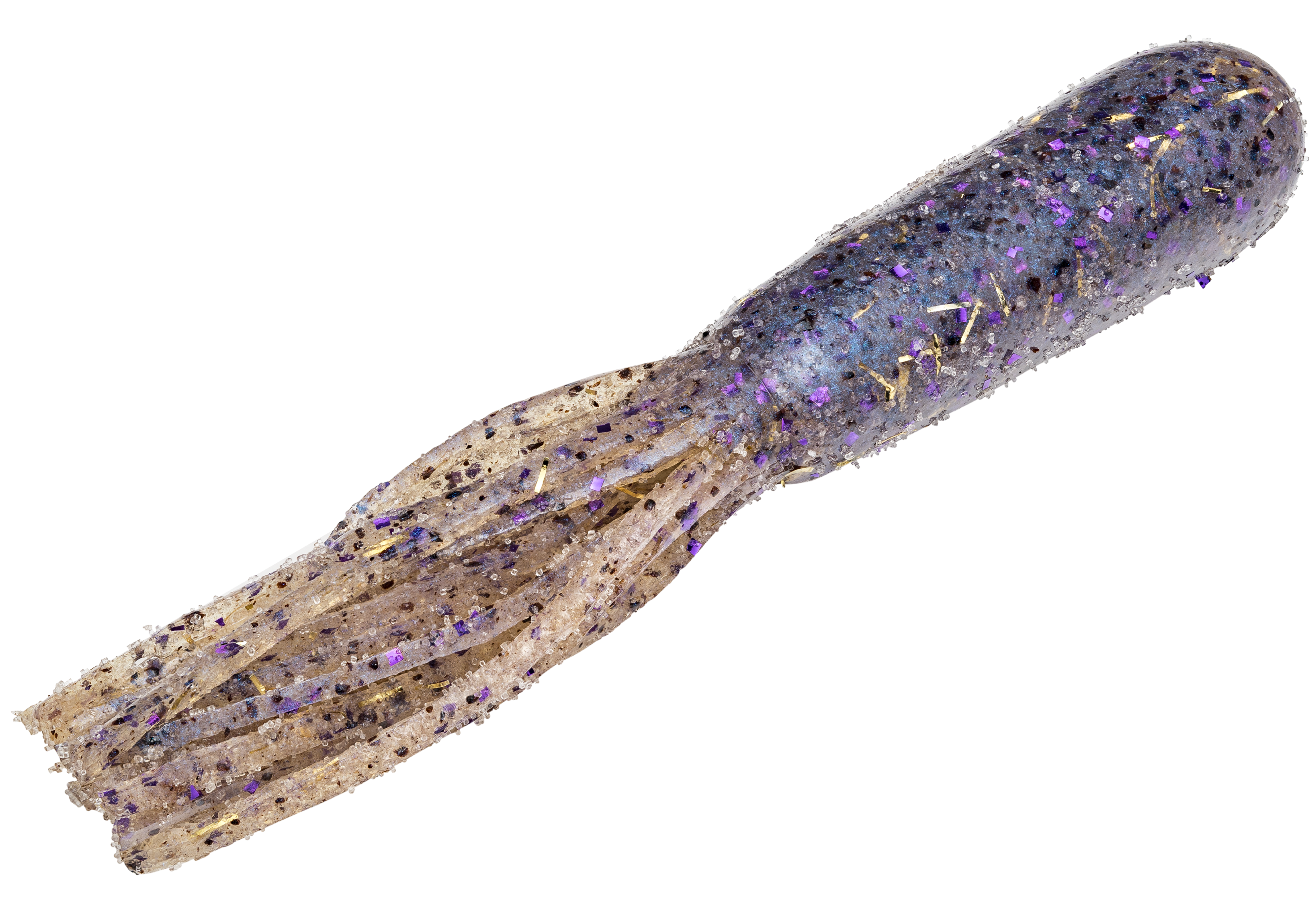 Strike King Pro Model Coffee Tubes 3 1/2 inch Soft Plastic Tube 8 pack Bass Fishing Lure — Discount Tackle