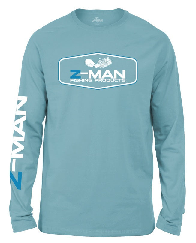 Z-Man Chatterbait Tech Shirtz Aquatic Blue / Medium