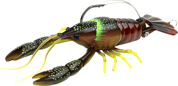 daurell caverns fishing lure River2Sea Clackin Crayfish 130 / Brown / Red