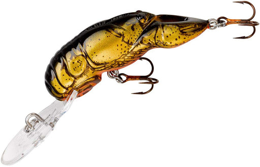 Rebel Deep Teeny Wee Crawfish Lure 1 1/2 inch Medium Diving Crankbait - Moss Crawfish