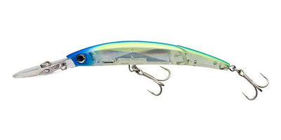 Yo-Zuri Crystal 3D Jointed Minnow Deep Diver Silver Blue; 5 1/4 in.