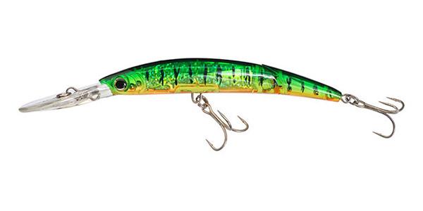 Yo-Zuri Crystal 3D Jointed Minnow Deep Diver Hot Tiger; 5 1/4 in.