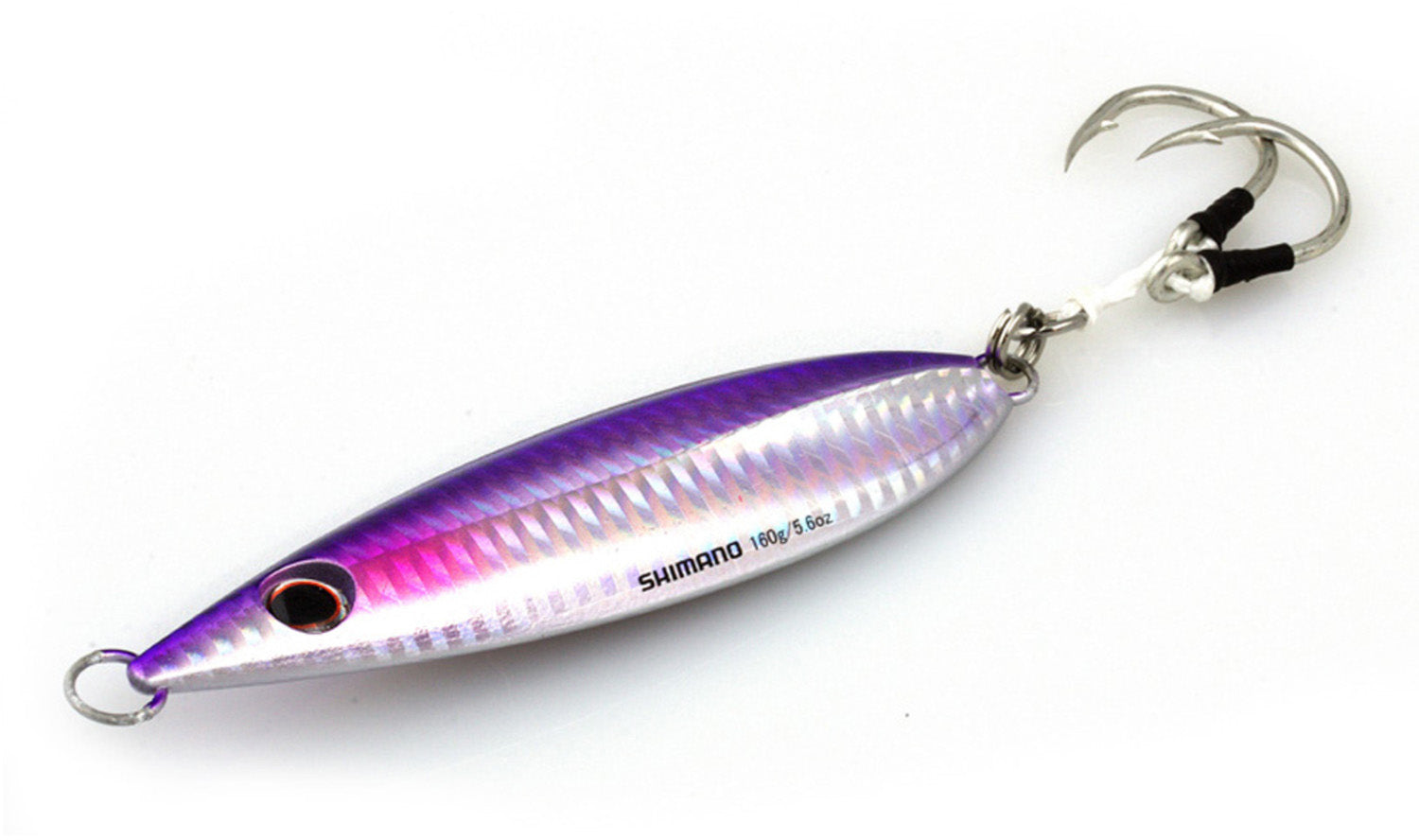 Shimano Butterfly Flat-Fall Jigs, 250 g / Zebra Glow Shimano Butterfly Flat-Fall Jigs, 250 g / Zebra Glow