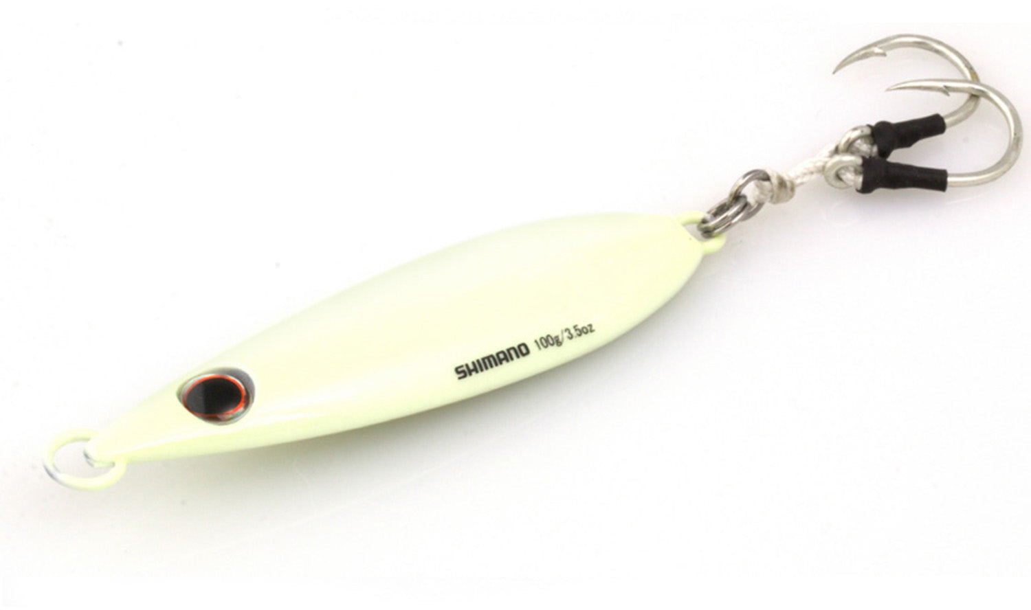 200 gram flat fall tuna fishing lures Shimano Butterfly Flat-Fall Jigs, 250 g / Zebra Glow