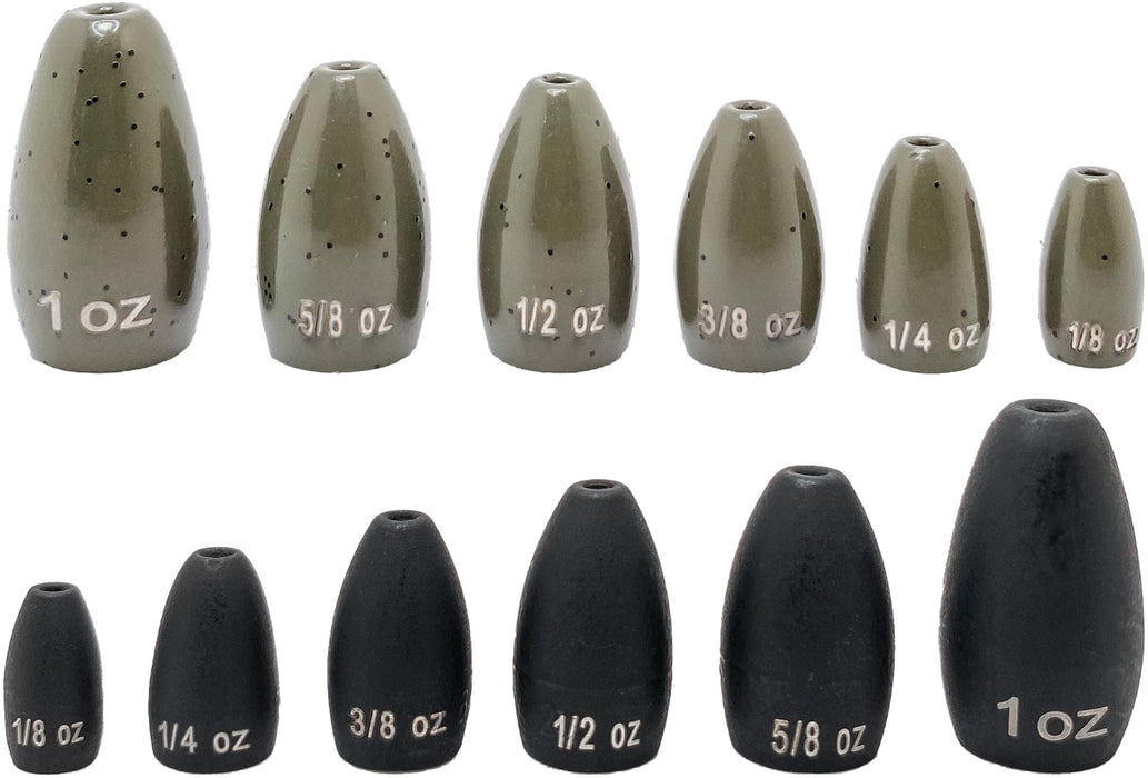 Departure Outdoors Tungsten Flipping Weights - 5 Pack