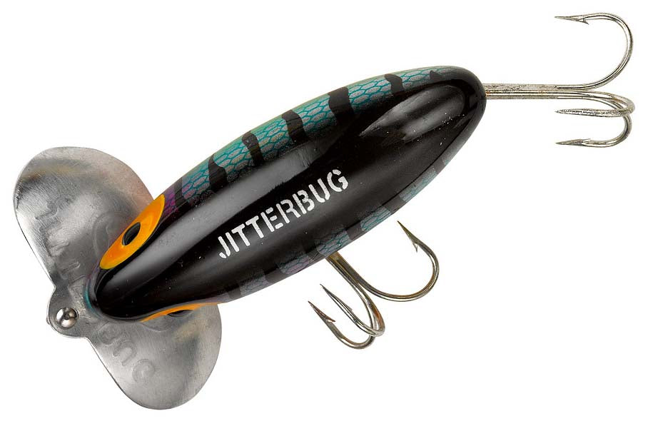 Arbogast Jitterbug Top water Lure, 2 1/2 inch- Lake Erie Bait and