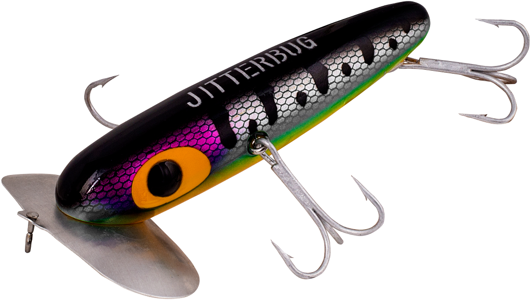 Arbogast XL Jitterbug - Frog/White Belly Arbogast XL Jitterbug - Frog/White Belly