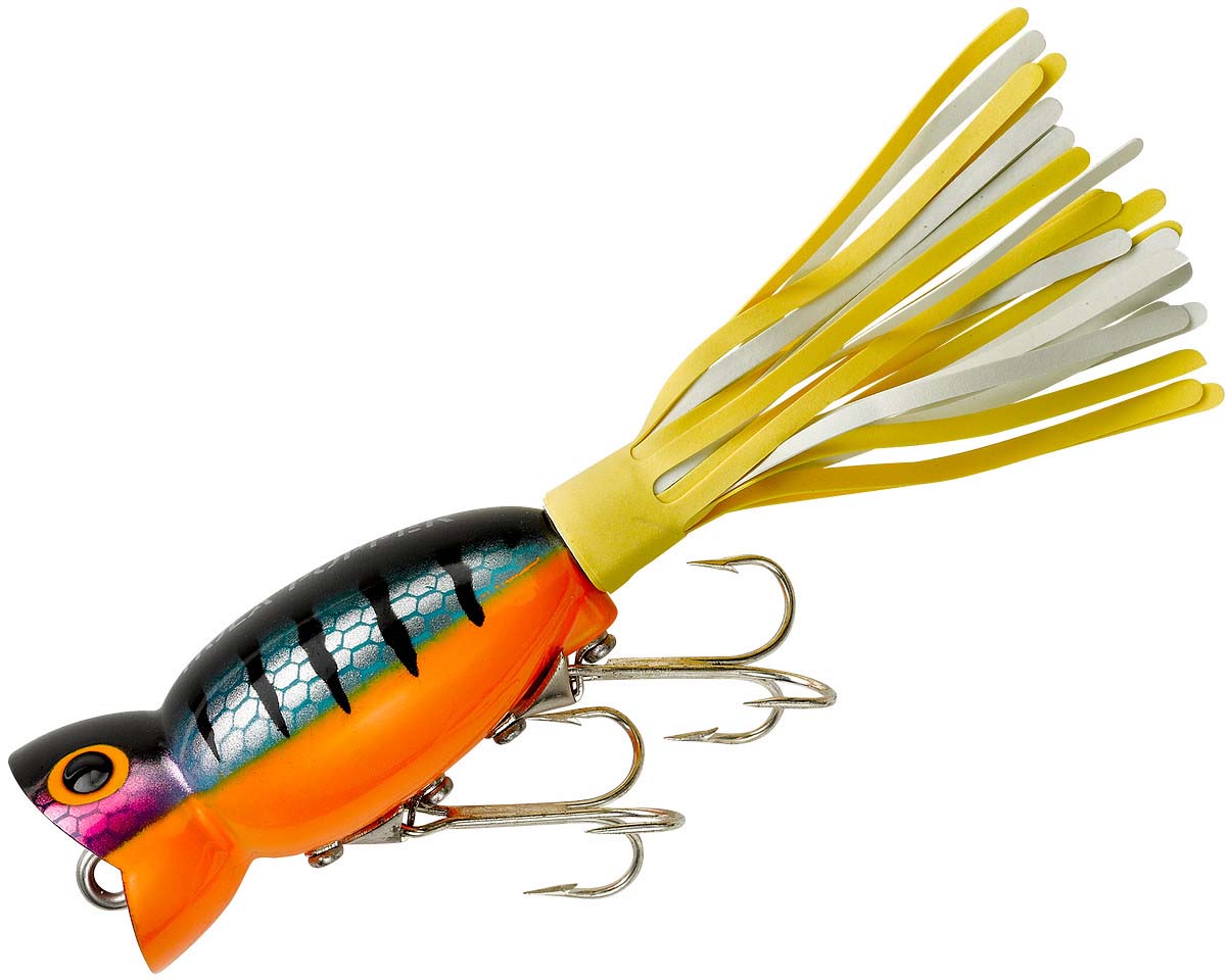 Arbogast Hula Popper Topwater Popper Bass Fishing Lure — Discount Tackle