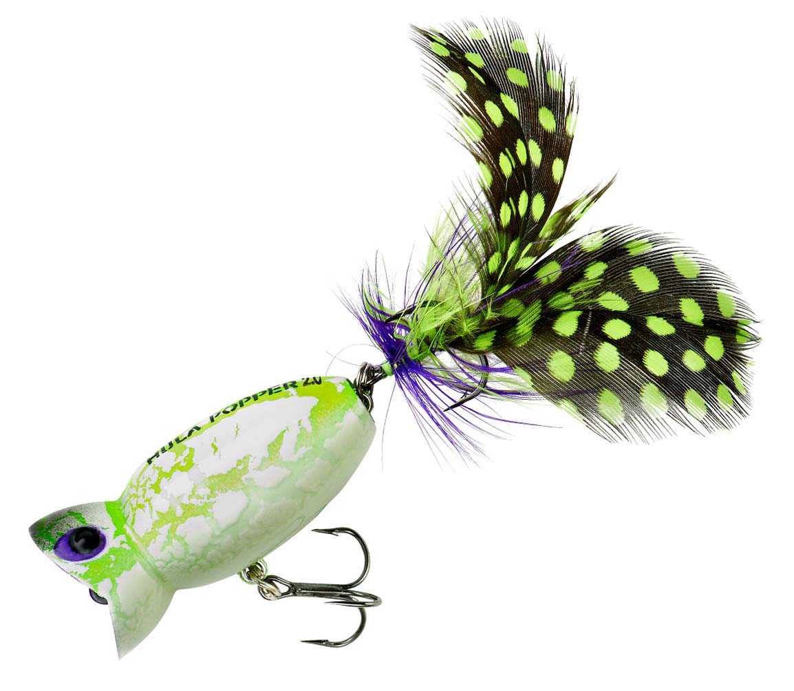 Hula Popper 2.0 by Arbogast - Old School bass topwater Fishing