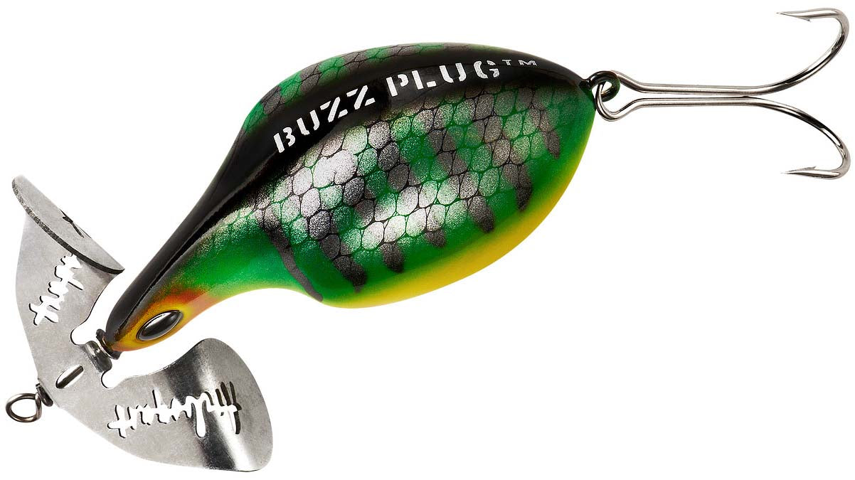 Arbogast Buzz Plug Topwater Prop Lure Bass & Pike Surface Fishing