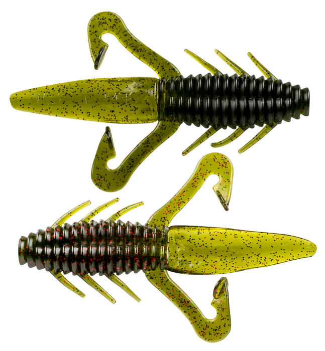 Gene Larew Biffle Bug 4 1/4 inch Soft Plastic Creature Bait 8 pack