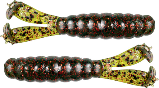 Z-Man GOAT 3 3/4 inch Soft Plastic Grub 4 pack - Watermelon Red