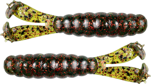 Z-Man Billy GOAT 4 1/4 inch Soft Plastic Grub 3 pack - Watermelon Red