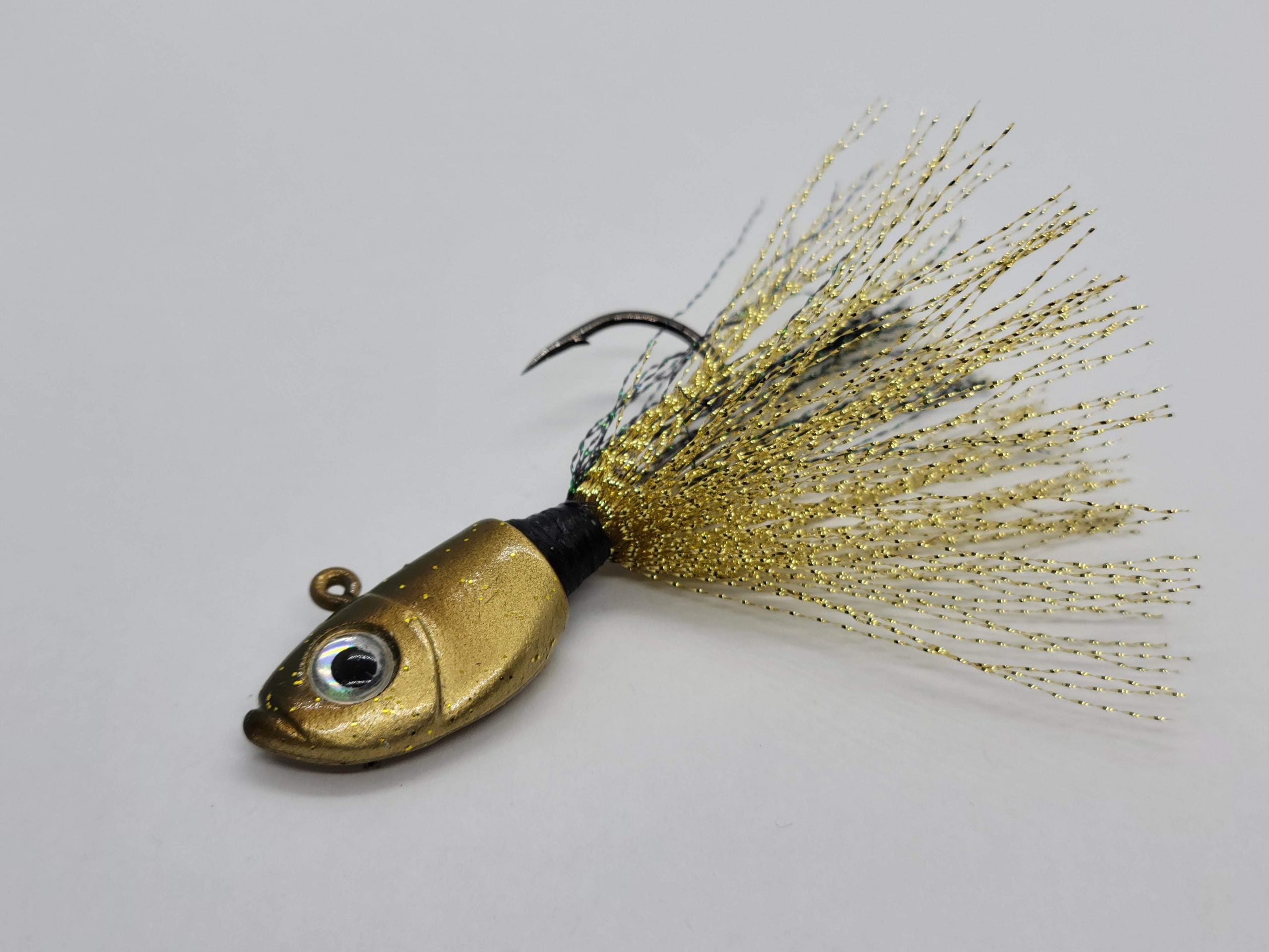 basic fishing lure carvinggreg hays 2006 BnR Tackle Walleye Hair Jigs Black Magic / 3/8 oz