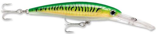 Rapala XRM-15 X-Rap Magnum Big Game Trolling Lure - 4.75 Inch - Gold Green Mackerel