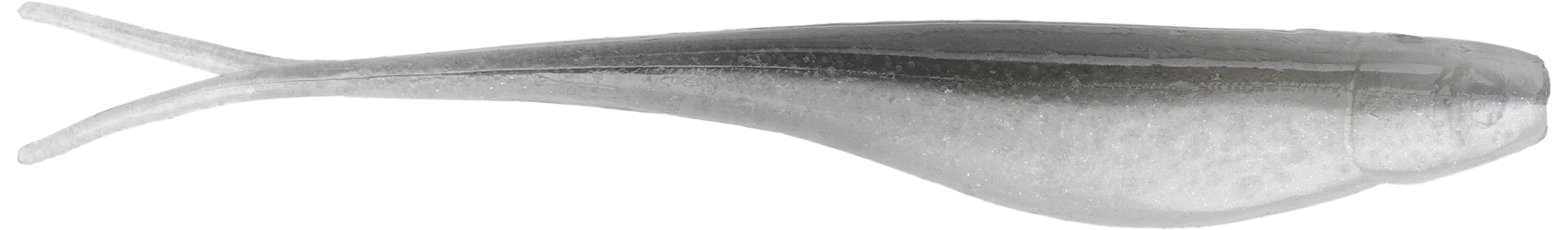Strike King 3X ElazTech Baby Z-Too Soft Jerkbait - 3.5 Inch - Gray Glimmer Pearl Belly - 3.5 inch - 5 pack