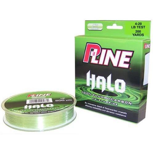 P-Line Halo Fluorocarbon Line Mist Green 15lb