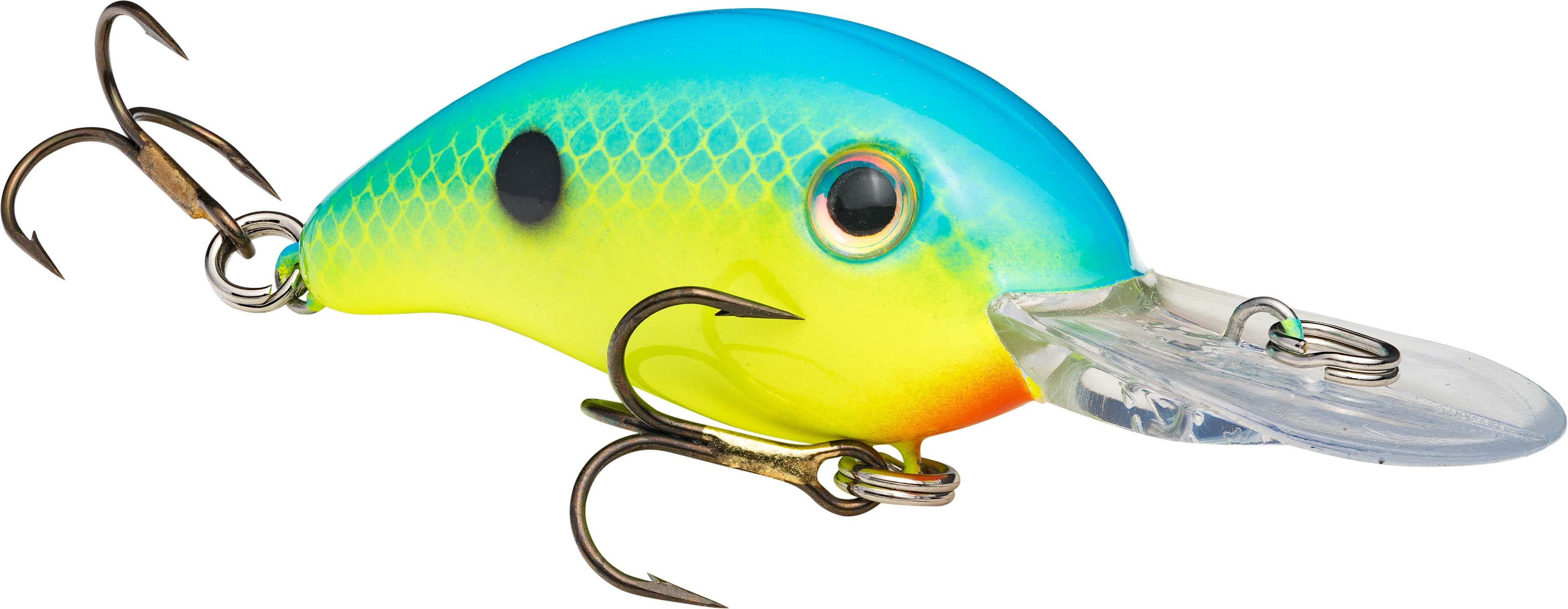 blue fishing lure mid diver Strike King Pro-Model Series 3 Crankbait