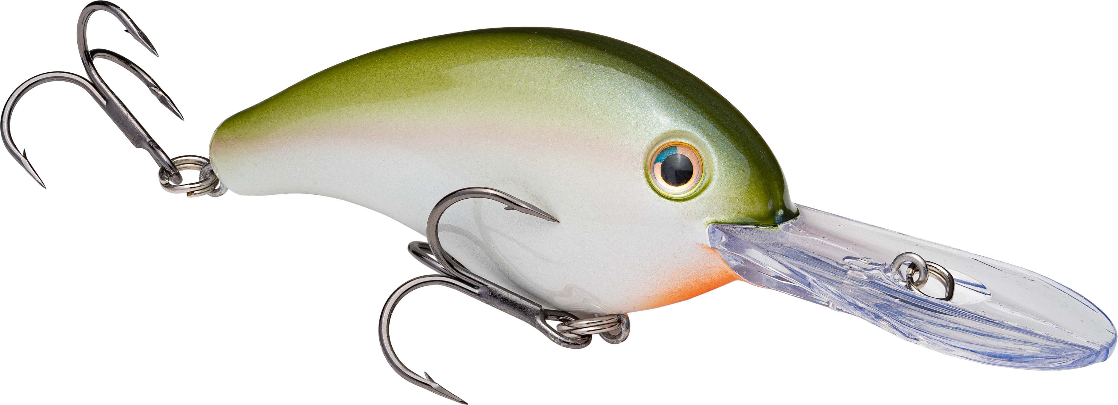 Strike King (HCHHS-584) Hybrid Hunter Shallow Hard Bait Fishing Lure, Color  584 - Oyster, 3.5, 1 oz, Dives 1-3 Feet, 3D Eyes