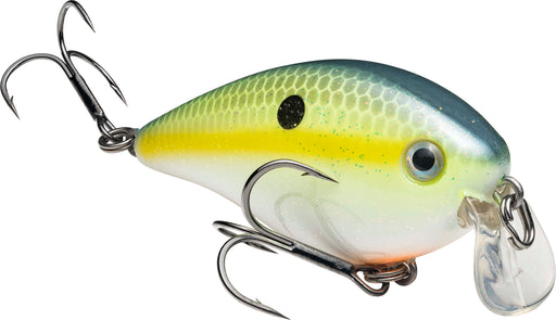 Strike King KVD Square Bill 1.5 Shallow Silent Crankbait - Chartreuse Sexy Shad