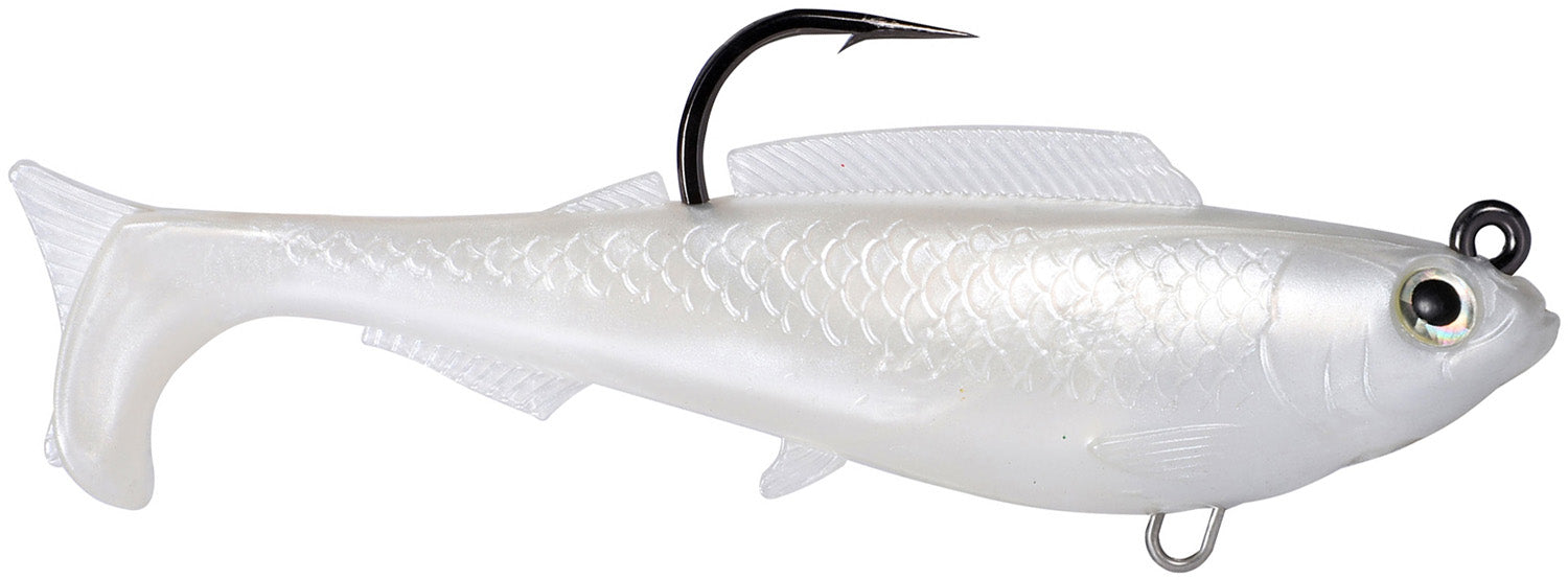 2-inch-pearl-white-soft-plastic-fishing-baits ⋆ Everybody Catches