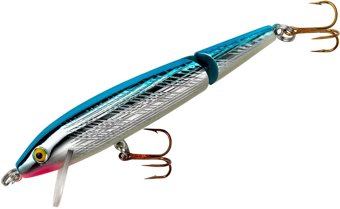 Rebel Jointed Minnow Silver Blue 5/16 oz