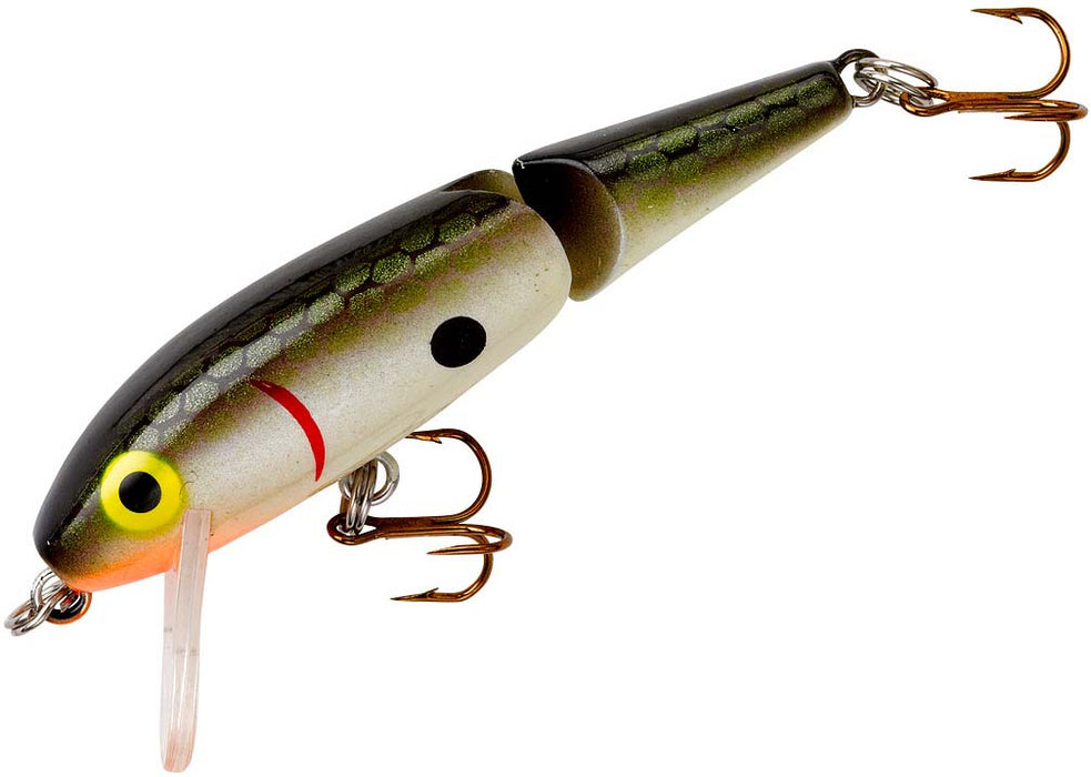 VINTAGE Rebel Minnow Jointed Blue/Silver 1 7/8 Brokenback Ultralight Fish  Lure - //WE ARE RACESPOT