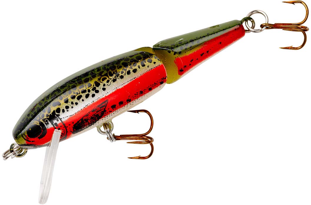 Rebel Ghost Minnow, 1/8oz Rainbow Trout fishing lure #13419