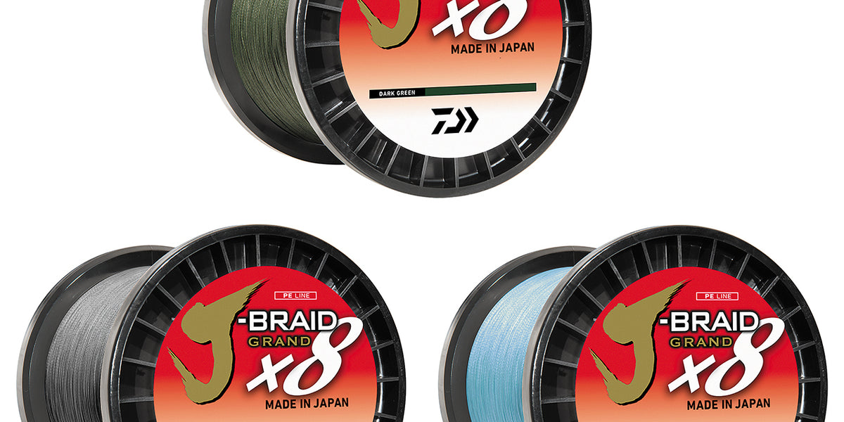 Daiwa J-Braid Grand x8 Dark Green Braided Line 