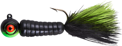 Lindy Fuzz-E-Grub Pre-Rigged Hair Tail Soft Grub 2 pack