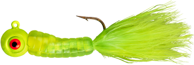 Lindy Fuzz-E-Grub Pre-Rigged Hair Tail Soft Grub 2 pack