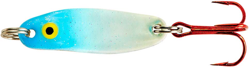 Lindy Quiver Spoon: Pink Glow / Gold; 1/16 oz