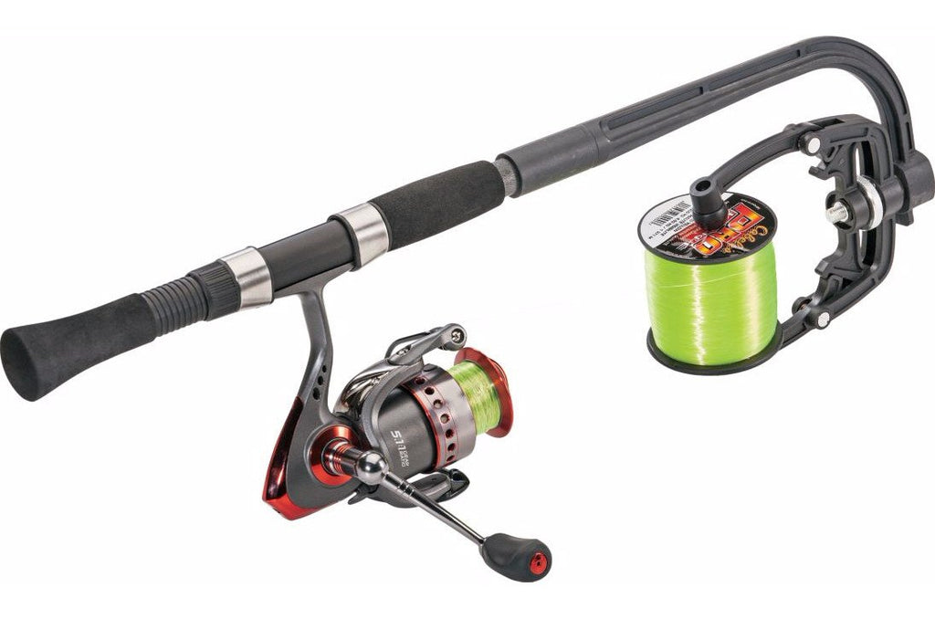 ecooda ultimate line winding system spinning fishing reel winder spooler American Spirit Spooler, No Line Twist, Portable Line System, Zero Twist Line for Reels or Casting Reel, Fishing Line Spooler Eliminates Line Twisting It works exceptionally well with both spinning and casting reels American Spirit Ultimate Line-Winding System