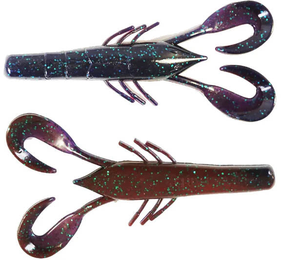 3 in plastic fishing lures Missile Baits Craw Father Wicked Craw