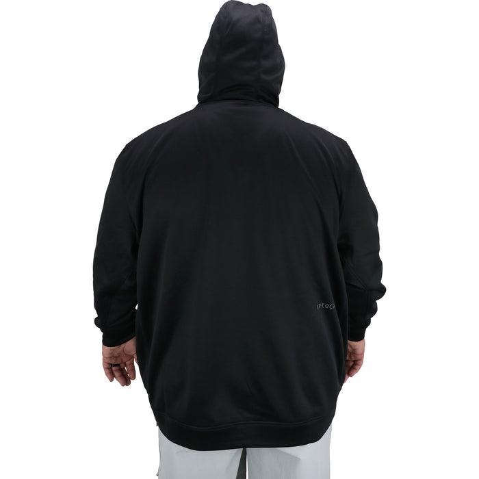 AFTCO Big Guy Reaper Technical Sweatshirt - Black - 5X