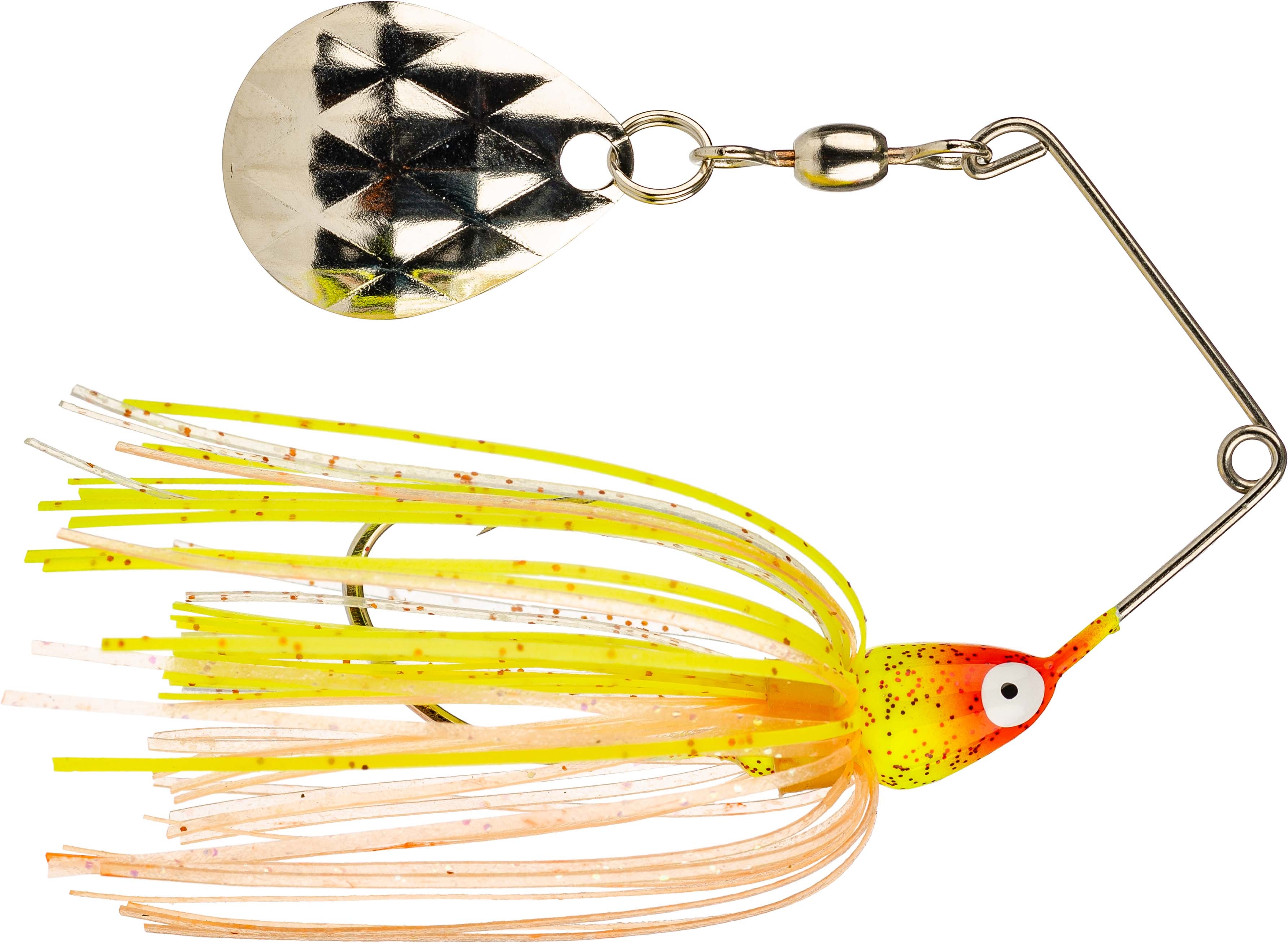 Strike King Mini-King Spinnerbait White Strike King Mini-King Spinnerbait White