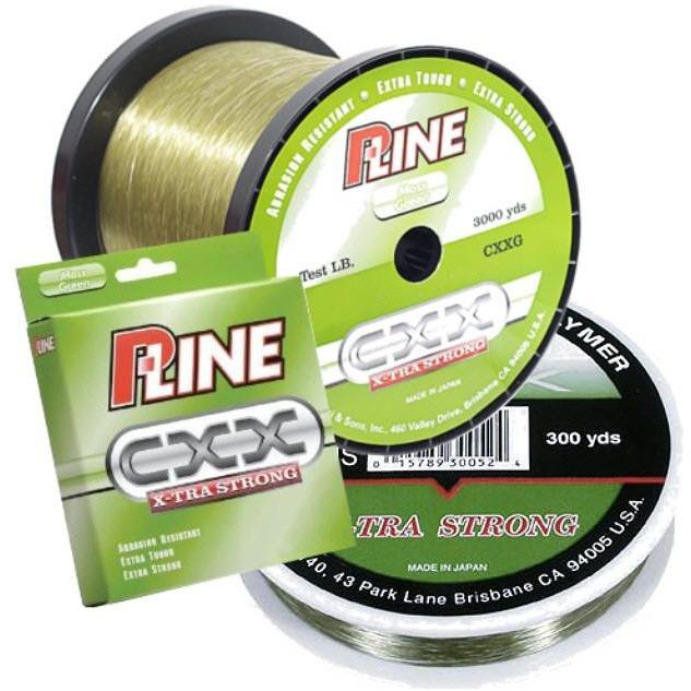 P-Line CXX Moss Green X-Tra Strong Fishing Line — Discount Tackle