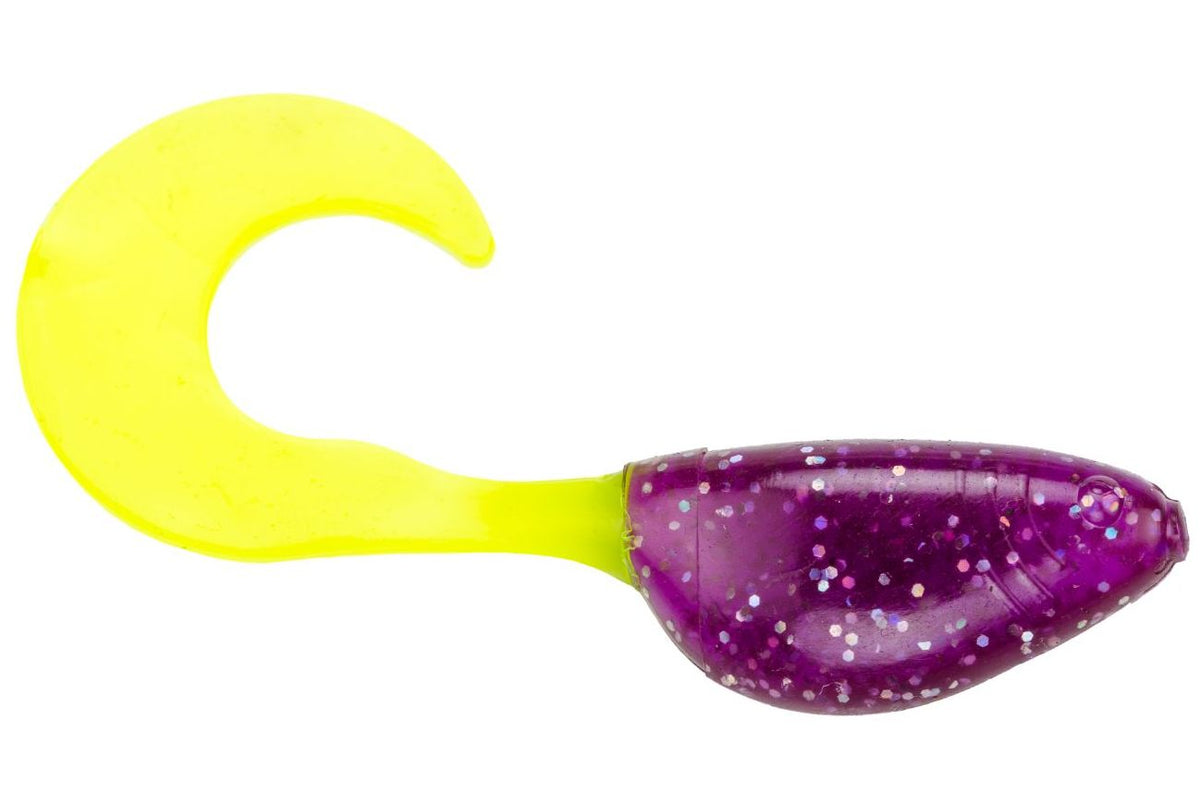 Mr. Crappie Shadpole Curlytail Soft Plastic - 15 pack