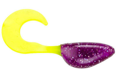Mr. Crappie Shadpole Curlytail Soft Plastic - 15 pack