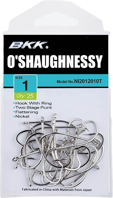 burney's fishing hooks BKK Hooks O'Shaughnessy-R Size 5/0